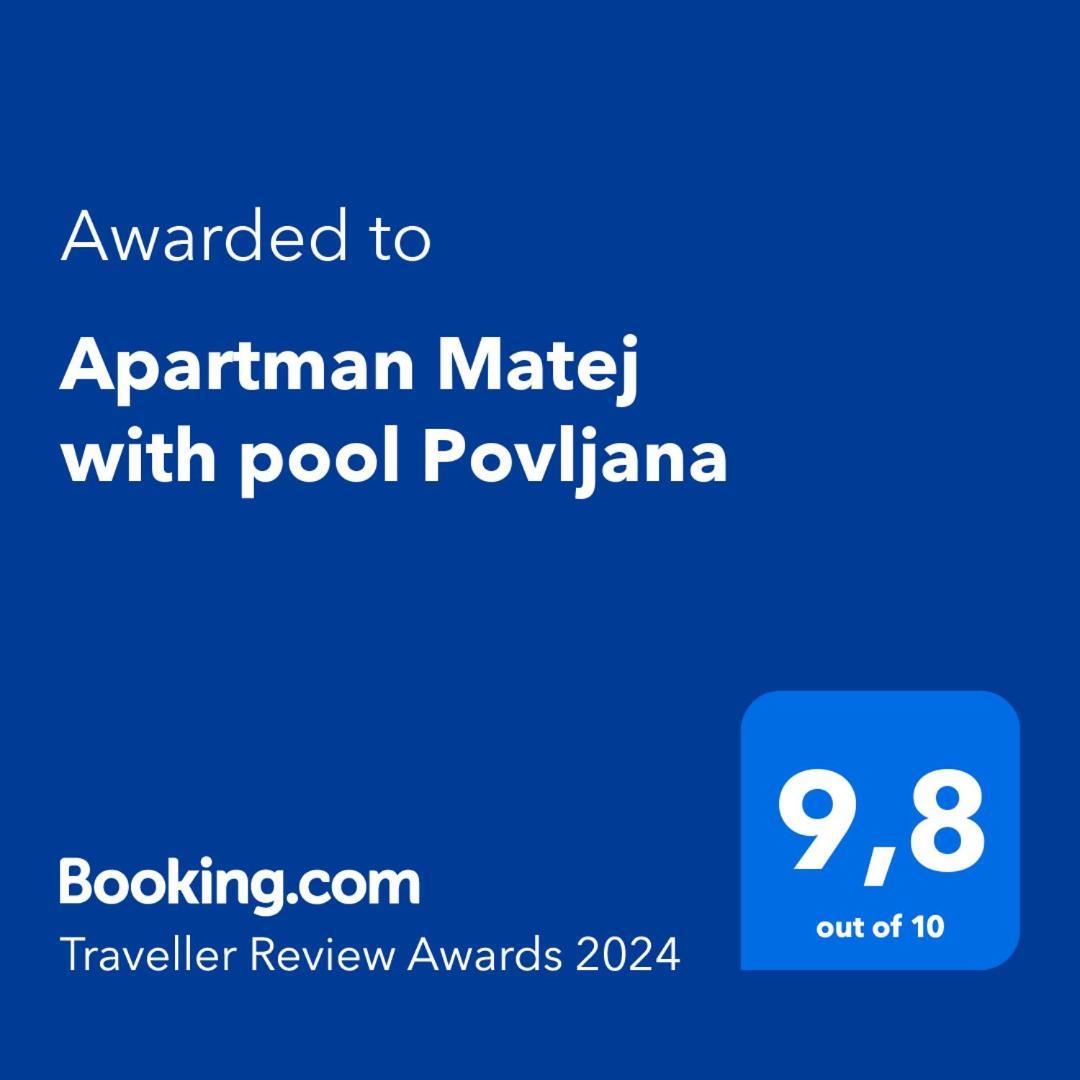 Apartman Matej With Pool بوفليانا المظهر الخارجي الصورة